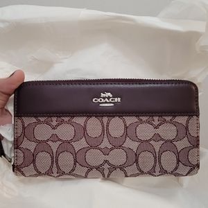 Raspberry coach wallet